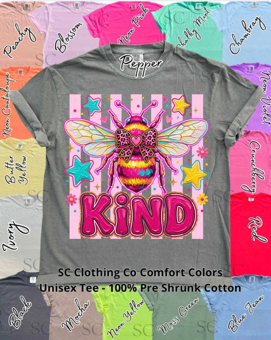 Bee Kind Comfort Colors Tee