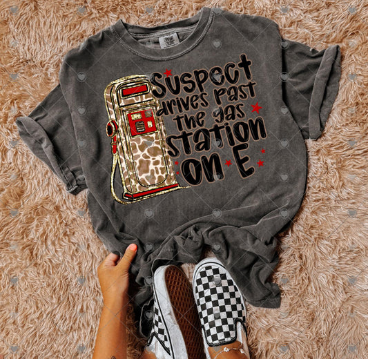 T shirt Tuesday Suspect Gas Tee