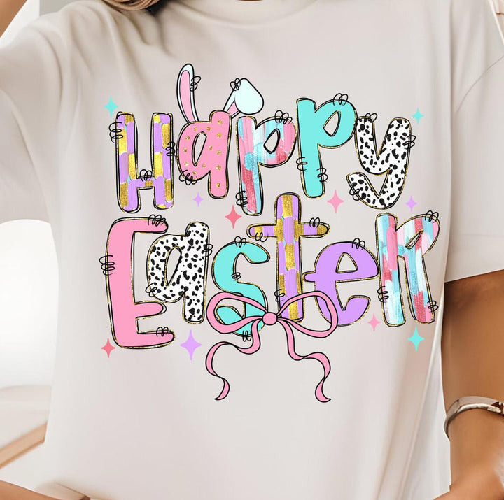 Happy Easter ADULT TEE OR PULLOVER