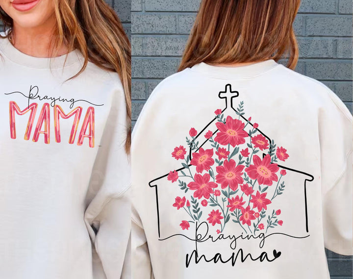 Praying mama pocket ADULT TEE OR PULLOVER