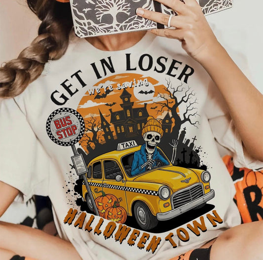 Saving Halloween Town Comfort Colors Tee