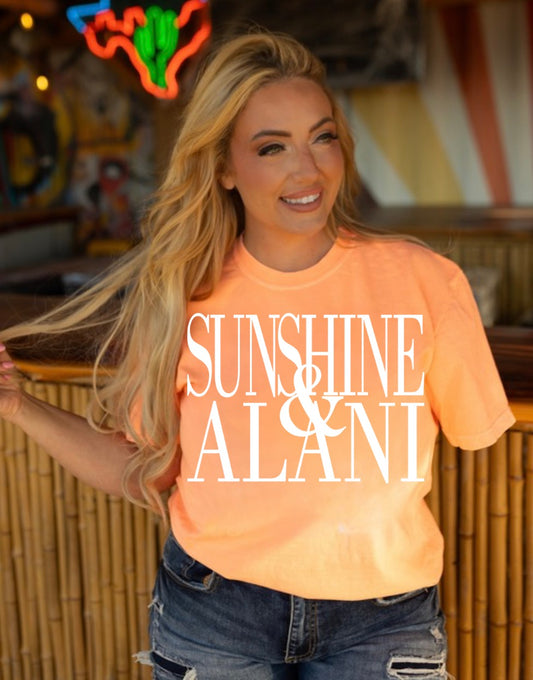 Sunshine & Energy Drink Comfort Colors Tee