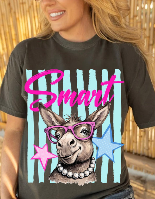Snarky Smart Donkey Comfort Colors Tee