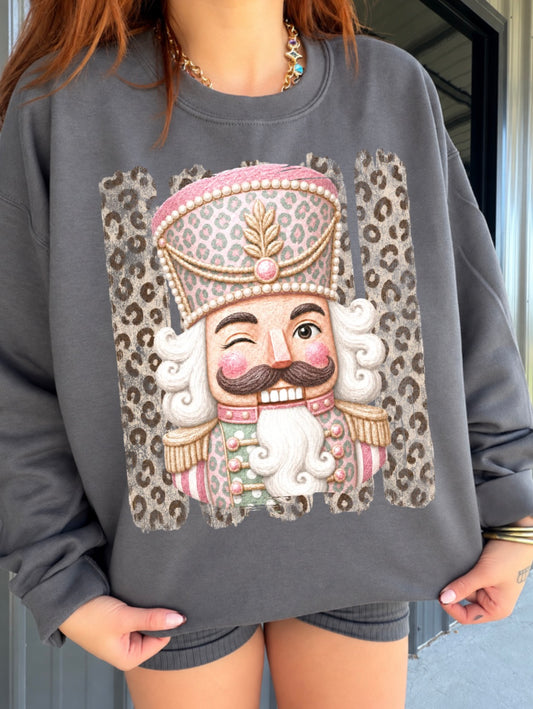 Cheetah Nutcracker Pullover