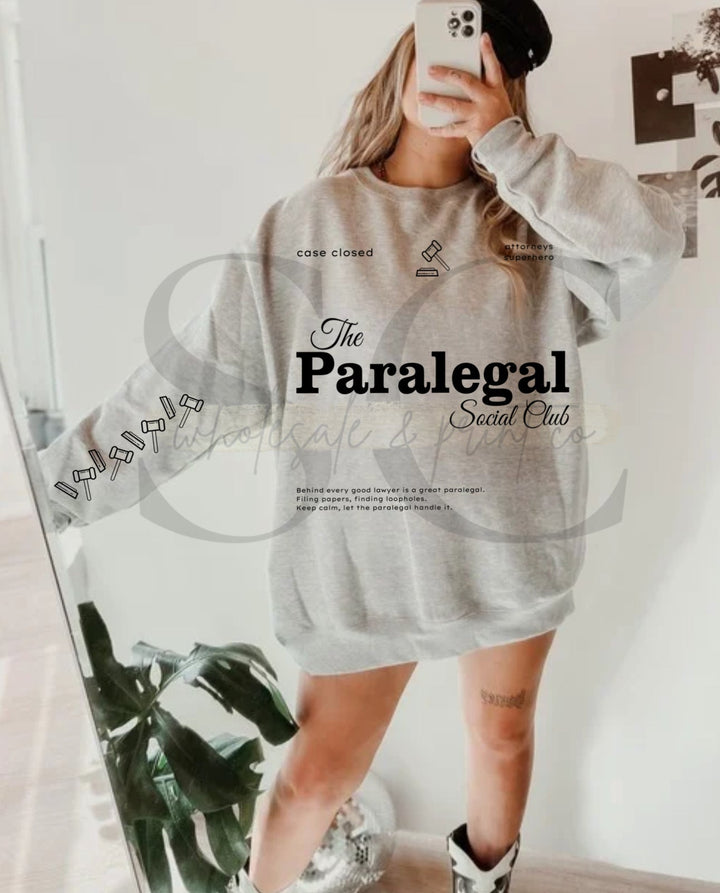 Paralegal Social Club ANY COLOR Pullover
