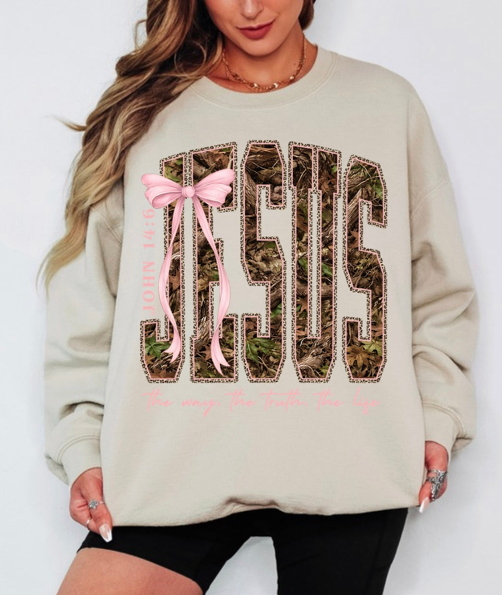 Pullover Camo Jesus
