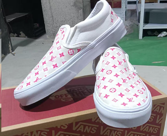 V shoes pink vee