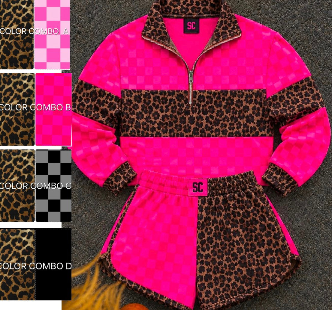 Wild Babe Shorts TWO PIECE Set {Pullover + Shorts} Youth & Adult Pre order Delivering to you mid to late September SC Custom Piece