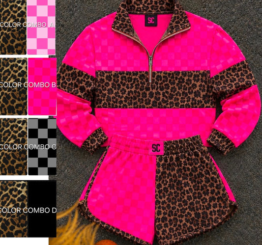 Wild Babe Shorts TWO PIECE Set {Pullover + Shorts} Youth & Adult Pre order Delivering to you mid to late September SC Custom Piece
