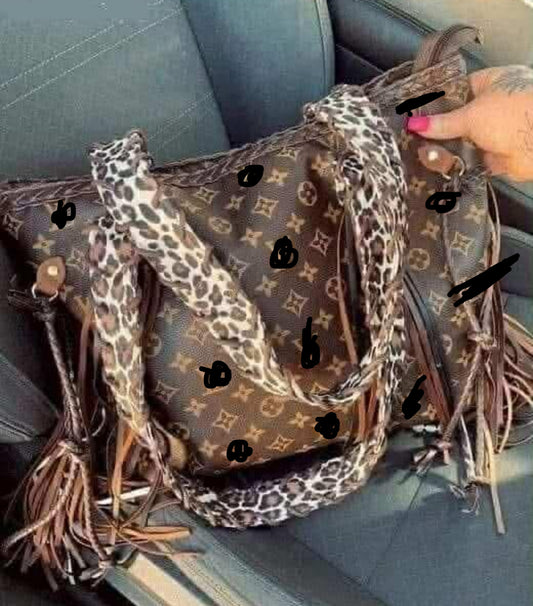 Boho fringed bag
