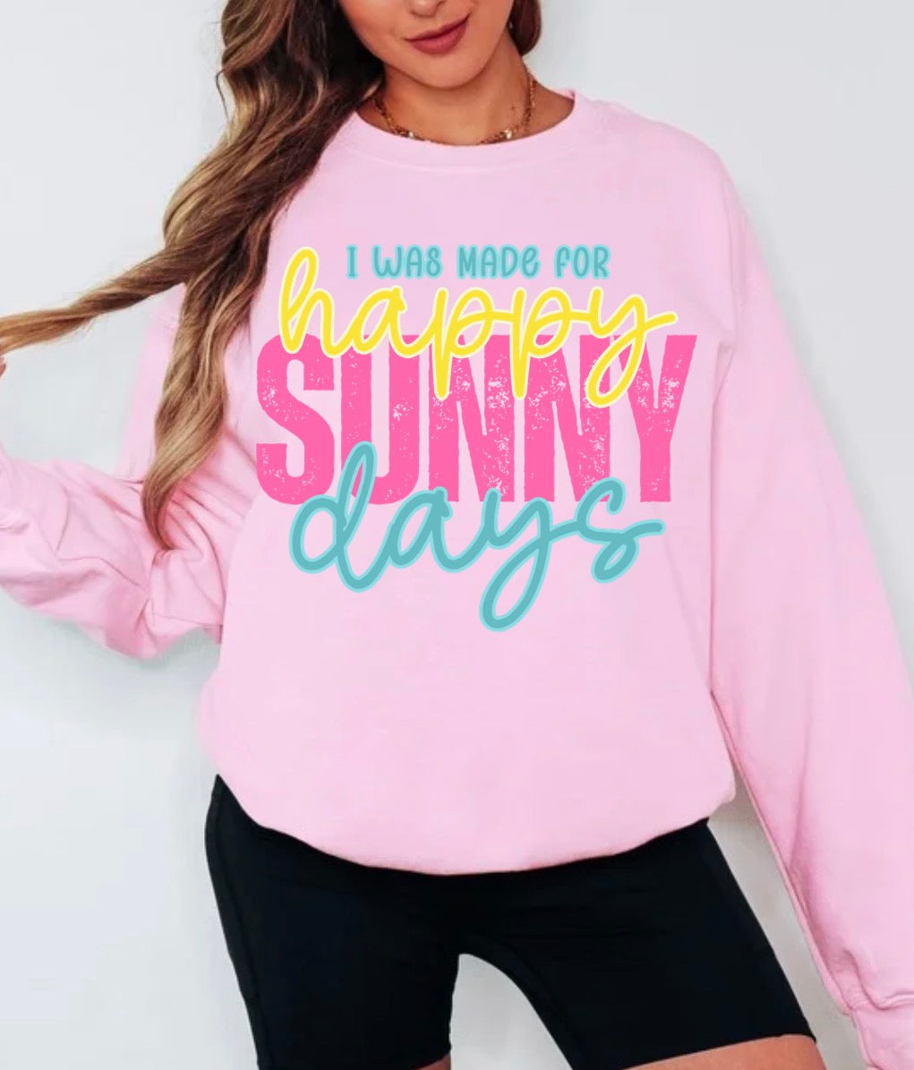 Pullover Happy Sunny Days