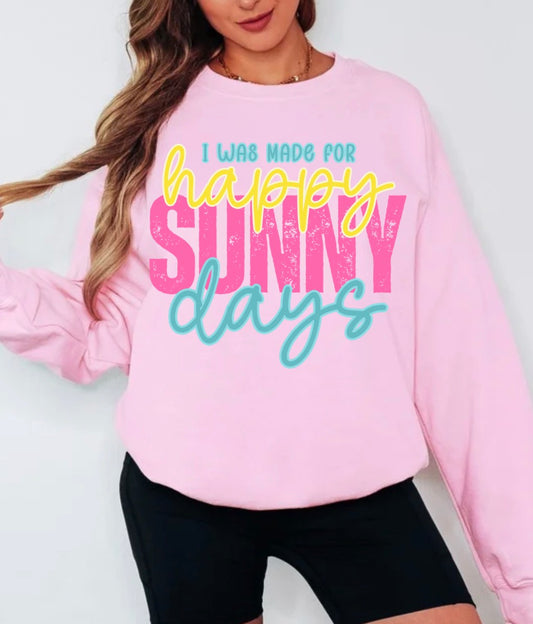 Pullover Happy Sunny Days