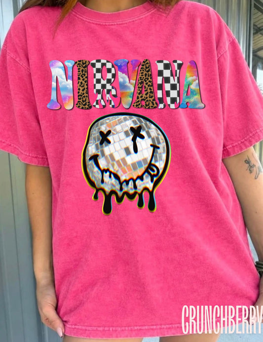 Band Smiley Comfort Colors Tee