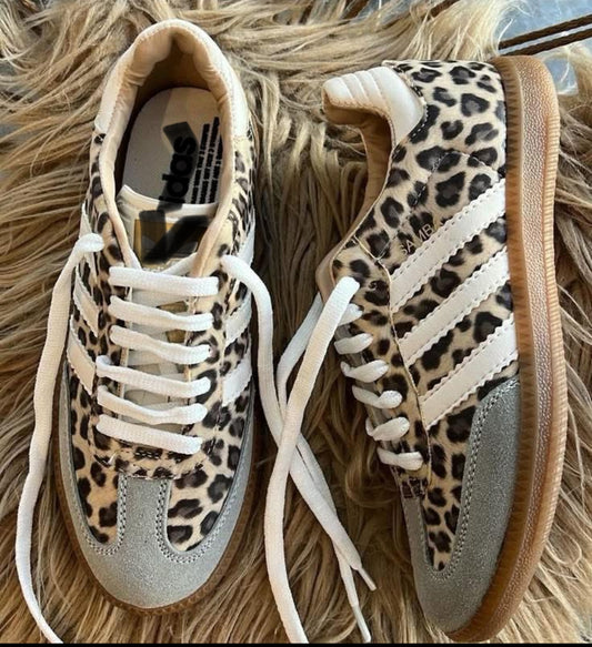 Cheetah adid shoe