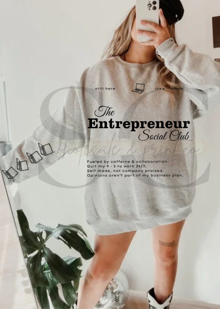 Entrepreneur Social Club ANY COLOR Pullover