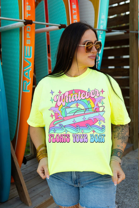 Whatever Floats Your Boat Comfort Colors Tee
