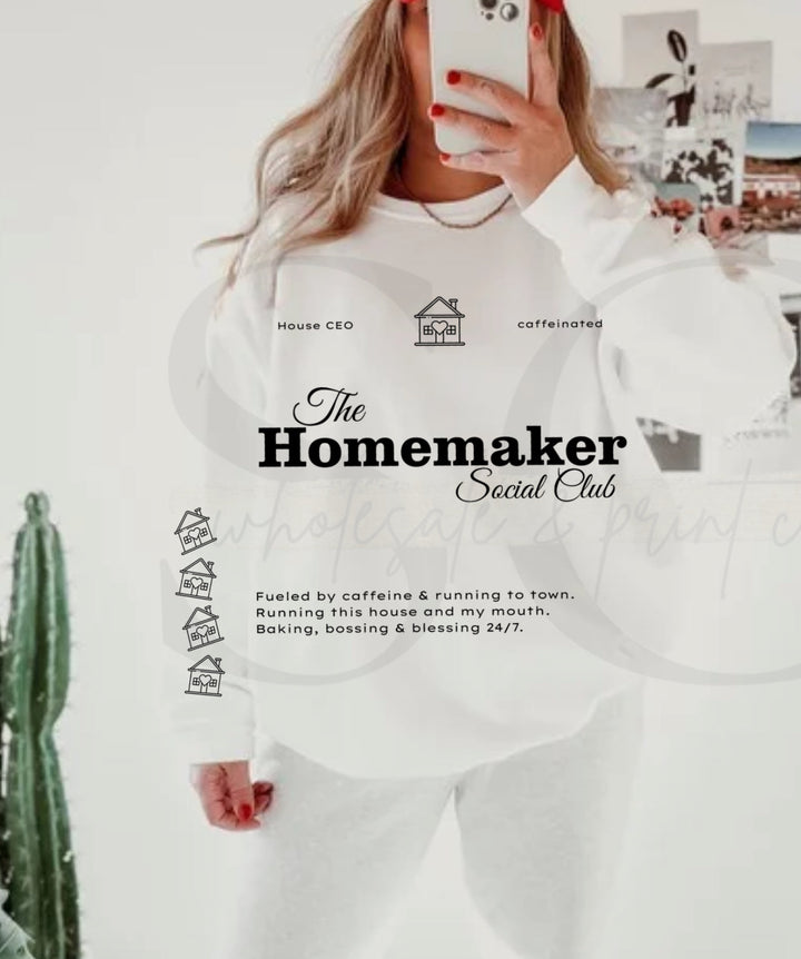 Homemaker Social Club ANY COLOR Pullover