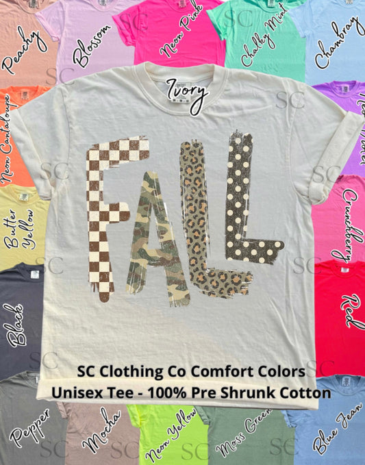 Fall Camo Comfort Colors Tee (Copy)