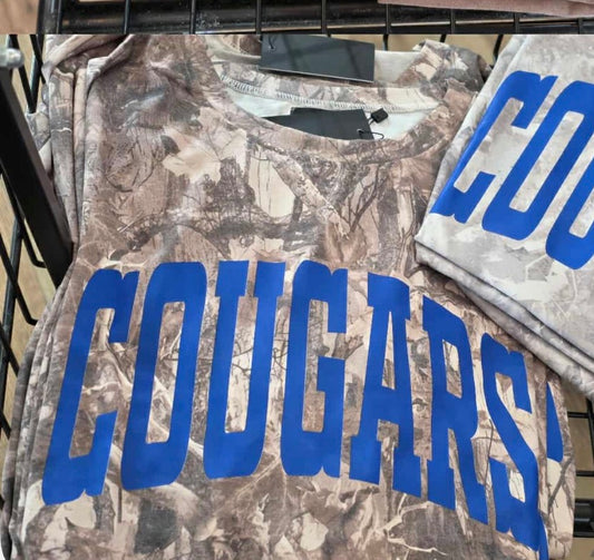 CUSTOM TEAM NAME DARK CAMO TEE