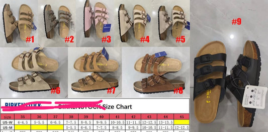 Birk 3 strap sandal