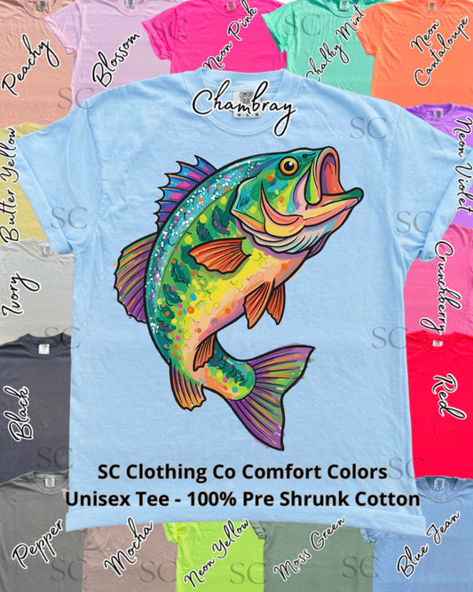 Electric Catch  Comfort Colors Tee