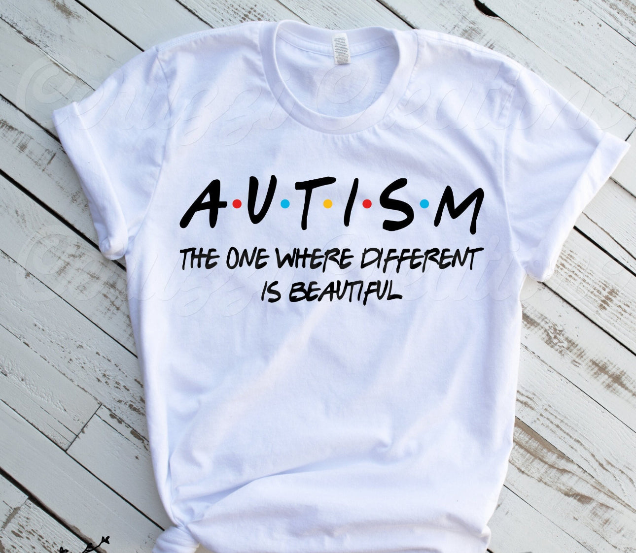 Autism ADULT TEE OR PULLOVER