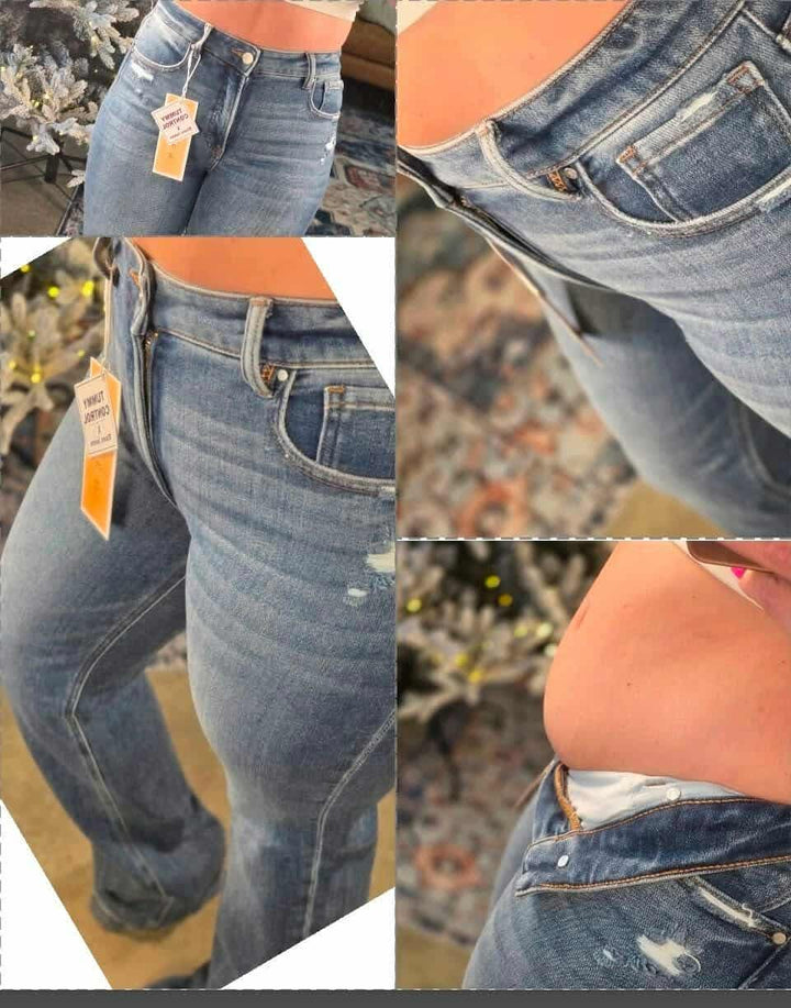 Risen TC-High Rise Straight Jean (RDP5947)