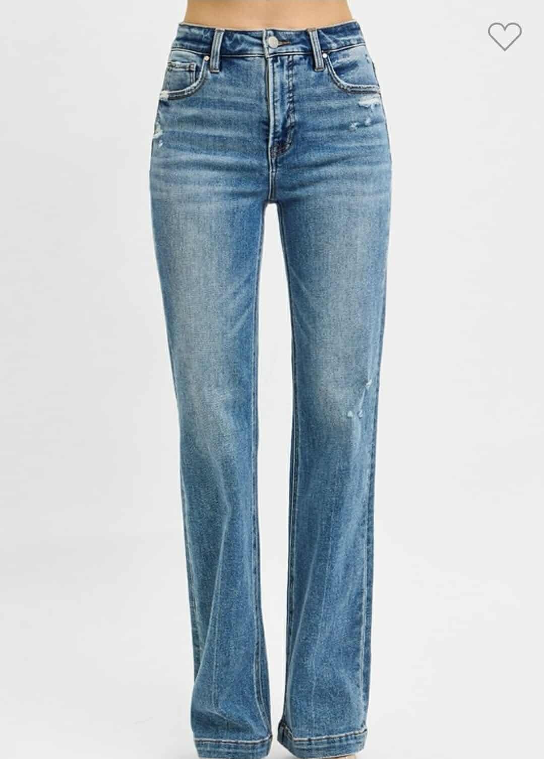 Risen TC-High Rise Straight Jean (RDP5947)