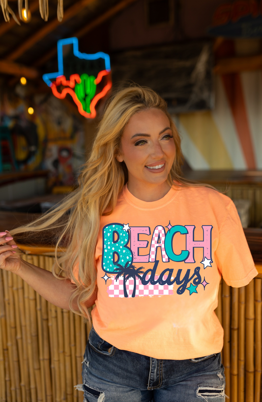 Beach Days Comfort Colors Tee