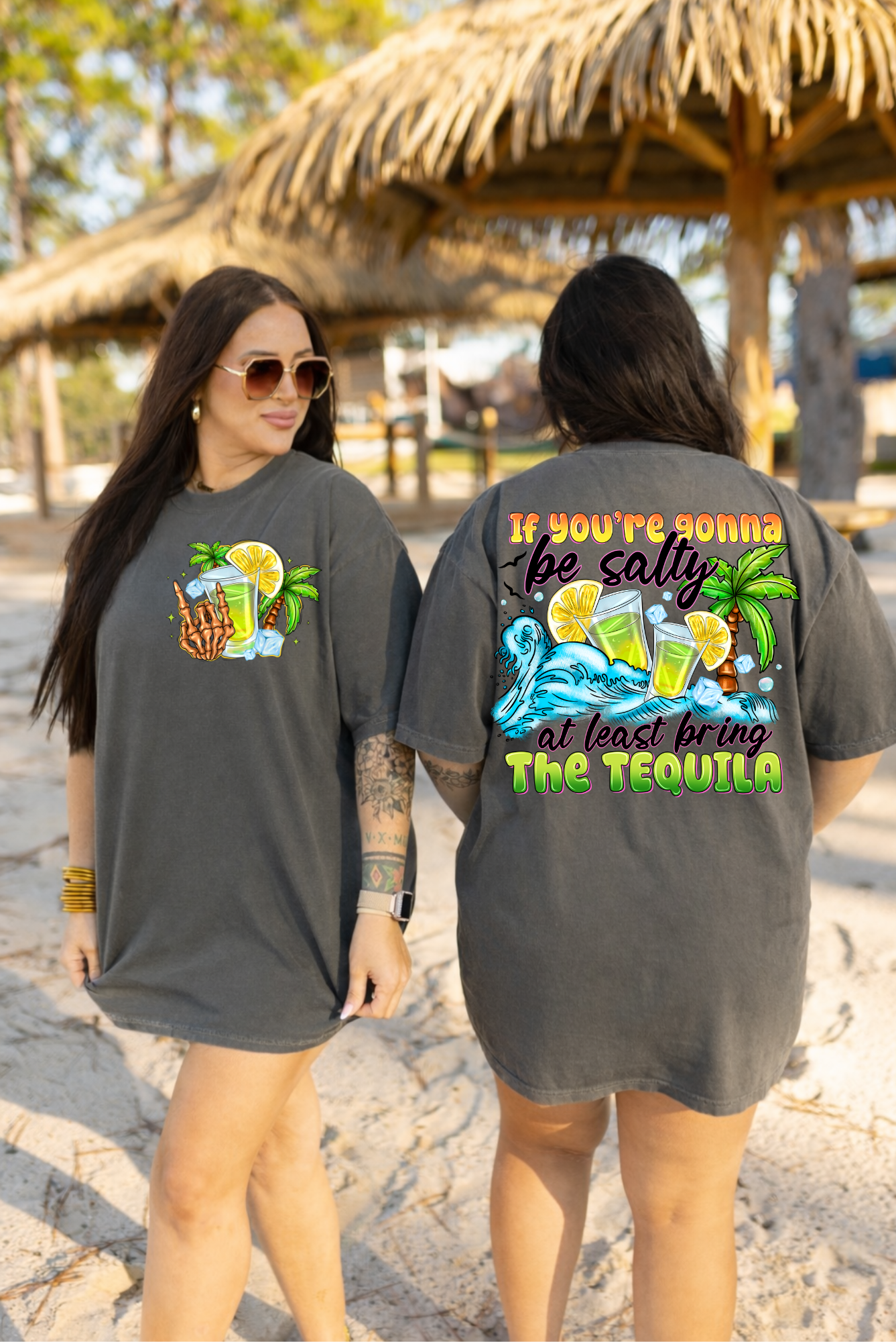 Bring the Tequila {pocket design} Comfort Colors Tee