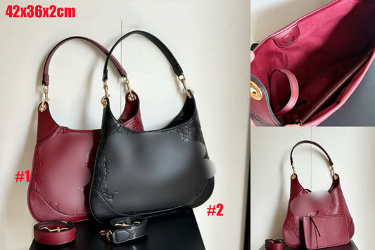 G double mono print shoulder carry