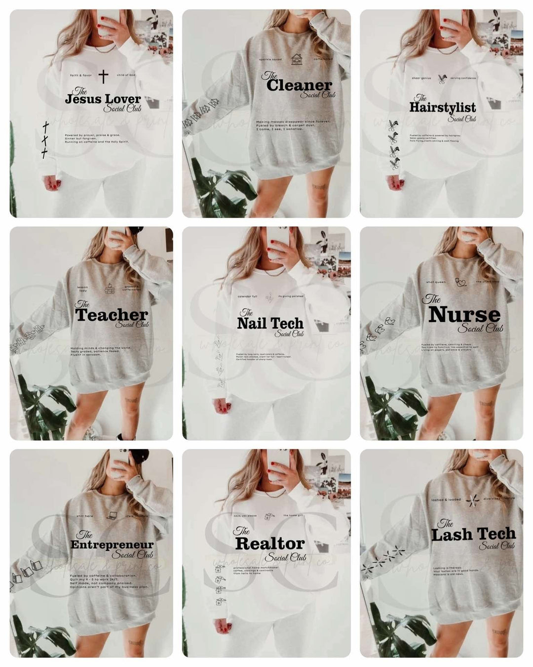 ALL & CUSTOM Social Club Comfort Color TEE