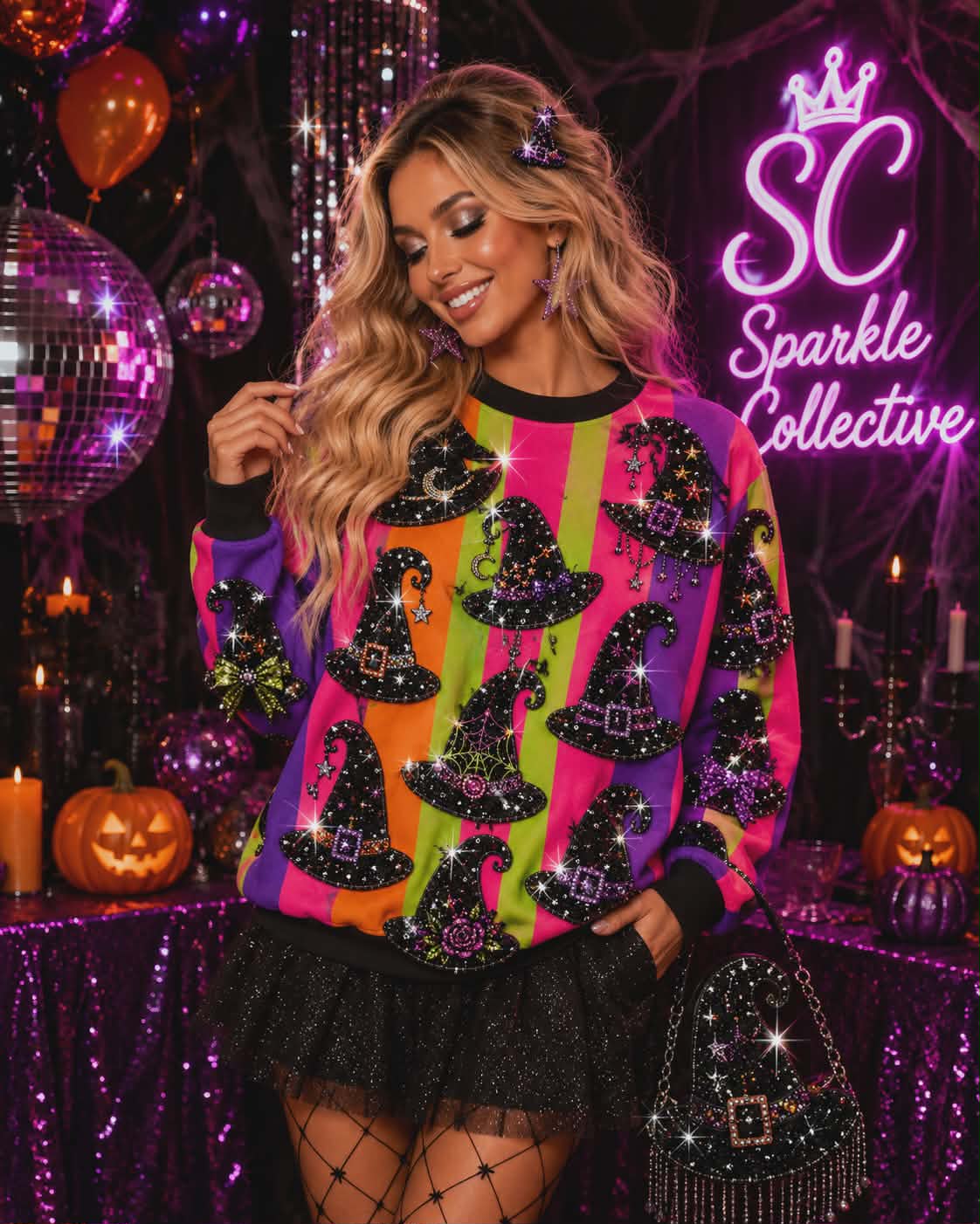 Witchy Babes Sparkle Ghosts by SC Sparkle Collective *Halloween Pre Order* [[ARRIVAL FIRST WEEK OF AUGUST]]