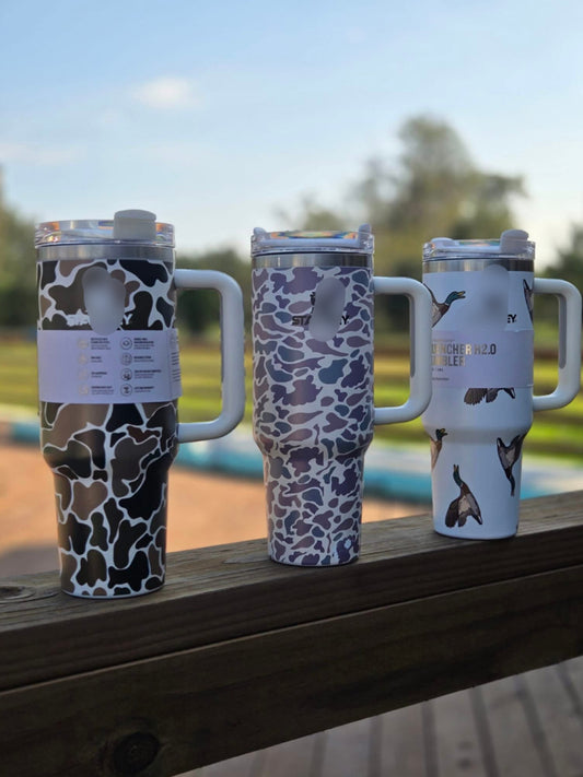 Camo 40oz Stan cup