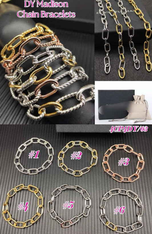 DY Madison chain bracelet