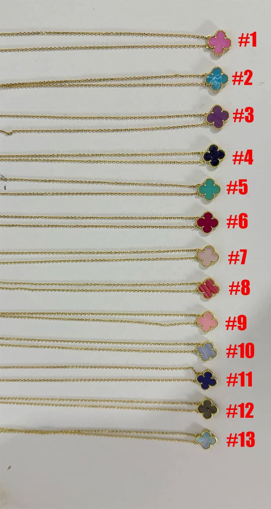 VC clover necklace