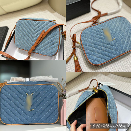 Y denim cross