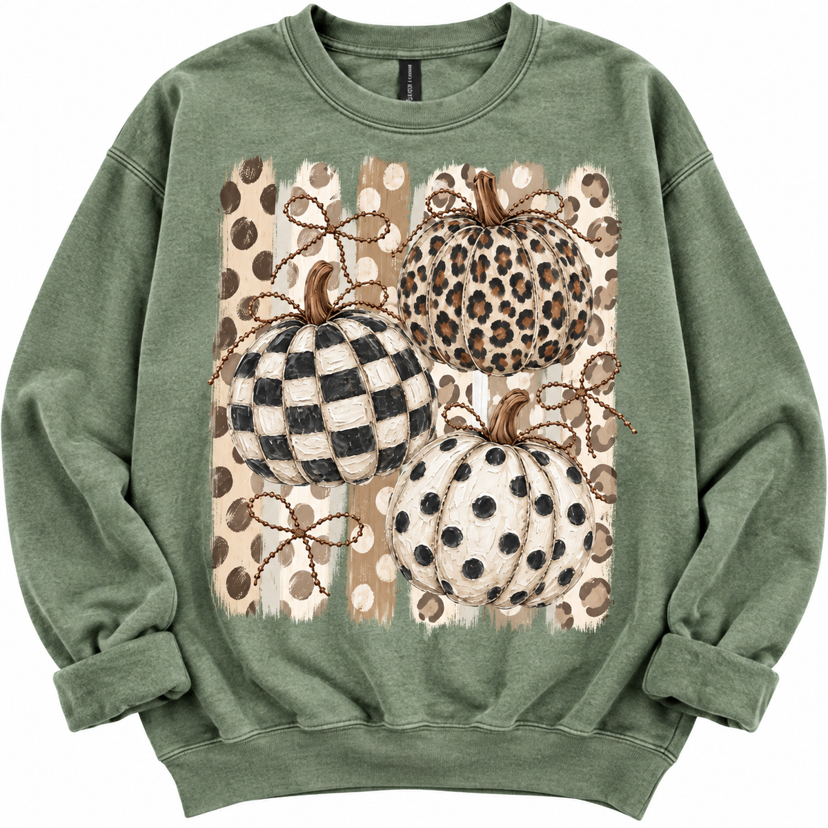Neutral Fall Pumpkin Pullover