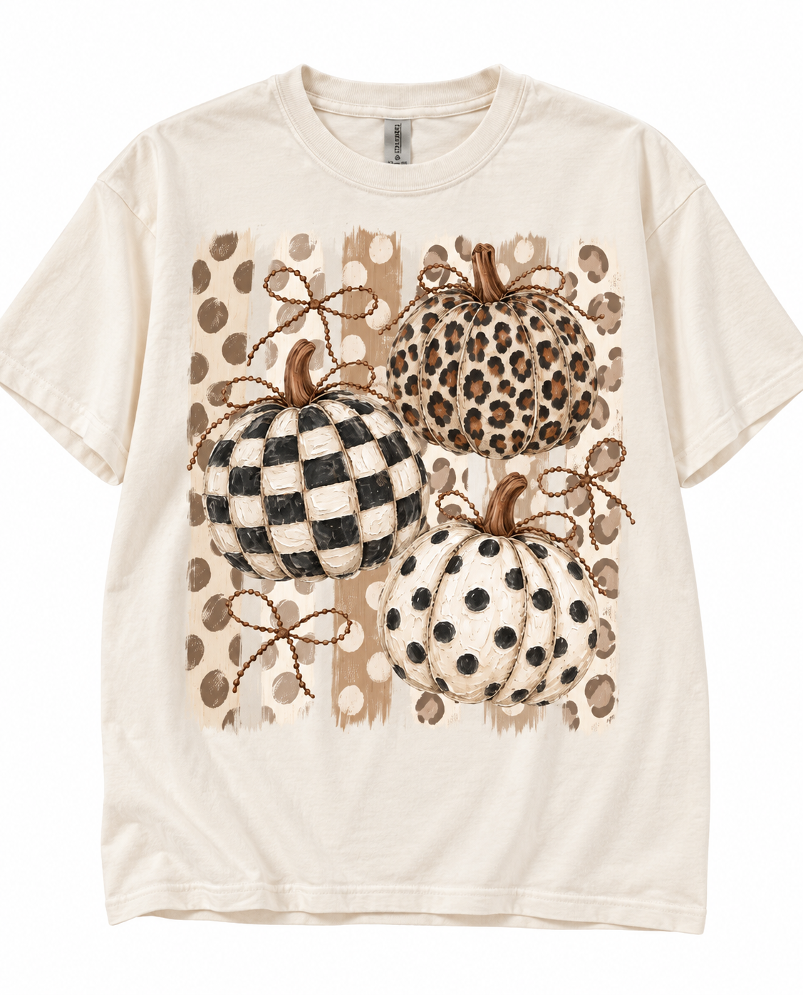Neutral Fall Pumpkin Comfort Colors Tee