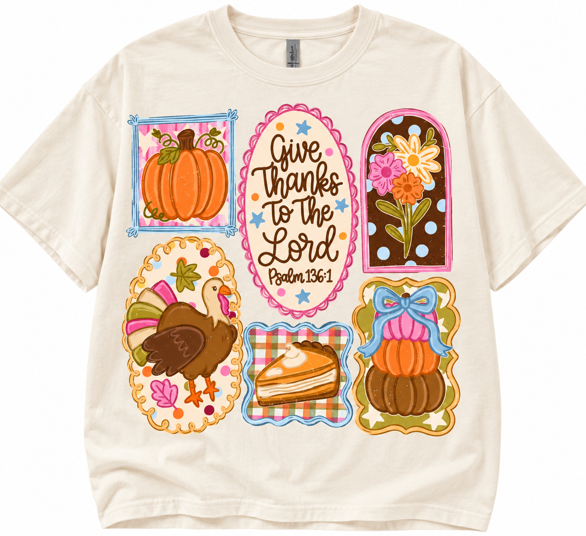 Christian Fall Frame Comfort Colors Tee