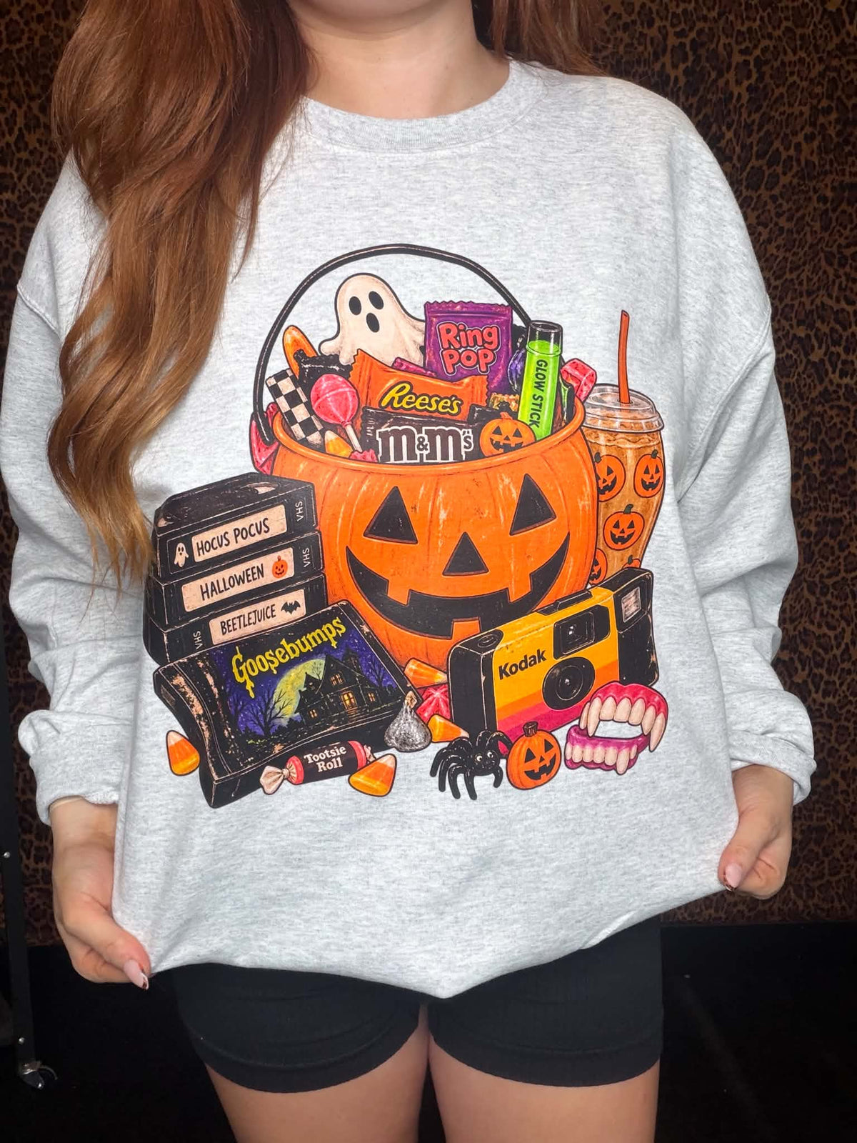 Halloween Time Pullover Kelly