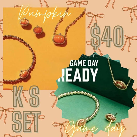 K s necklace set