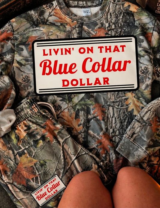 Hunter Green Camo Shorts & Pullover {SET OR SEPARATE}
