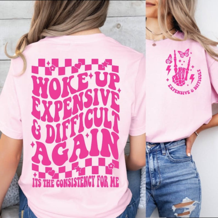 Expensive difficult ADULT TEE OR PULLOVER