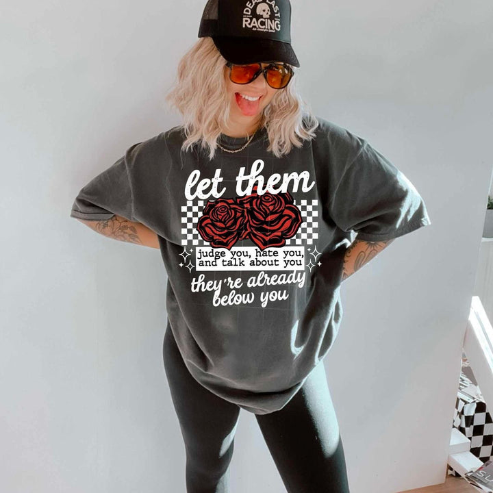 Let them grunge ADULT TEE OR PULLOVER