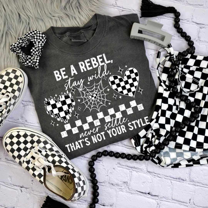 Be a Rebel ADULT TEE OR PULLOVER