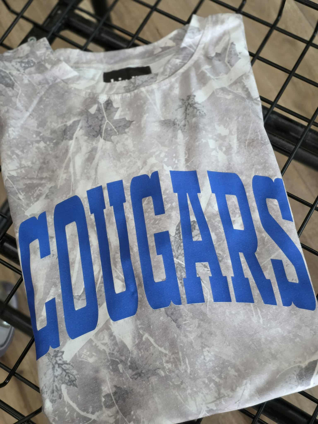 CUSTOM TEAM WHITE WASHED CAMO TEE