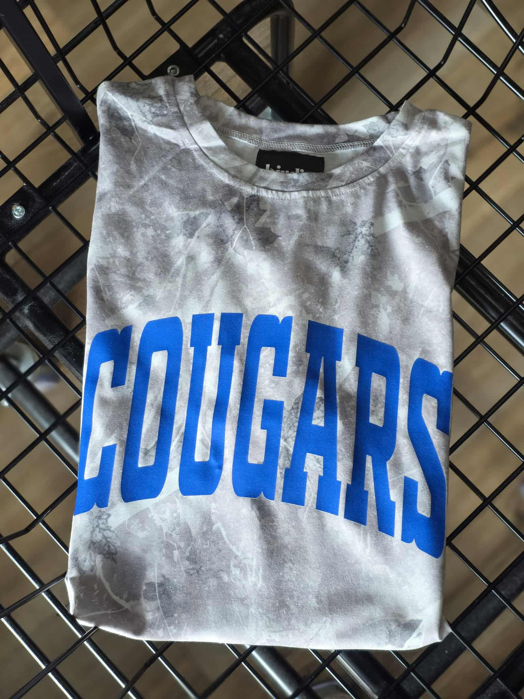 CUSTOM TEAM WHITE WASHED CAMO TEE