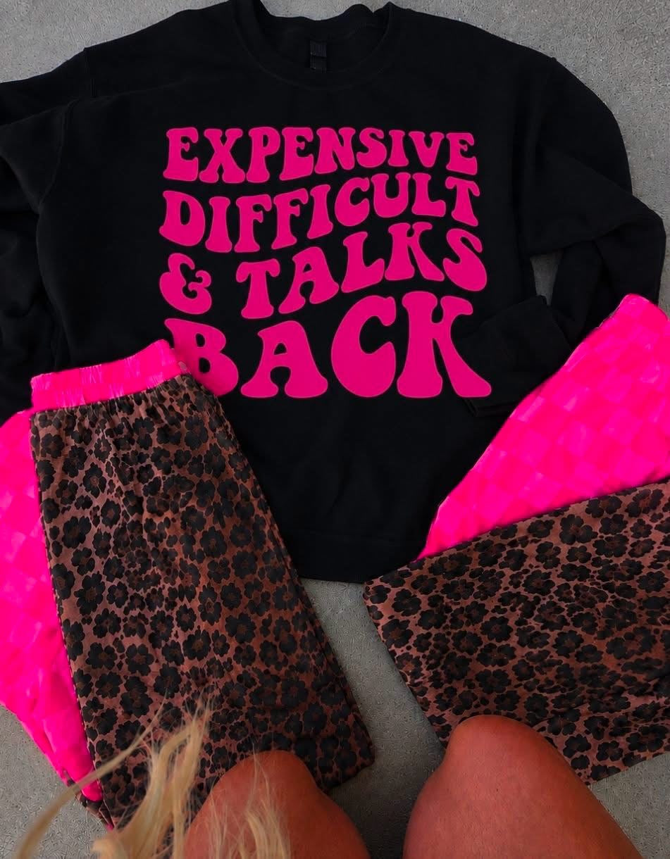 Expensive Difficult Talks Back Pullover