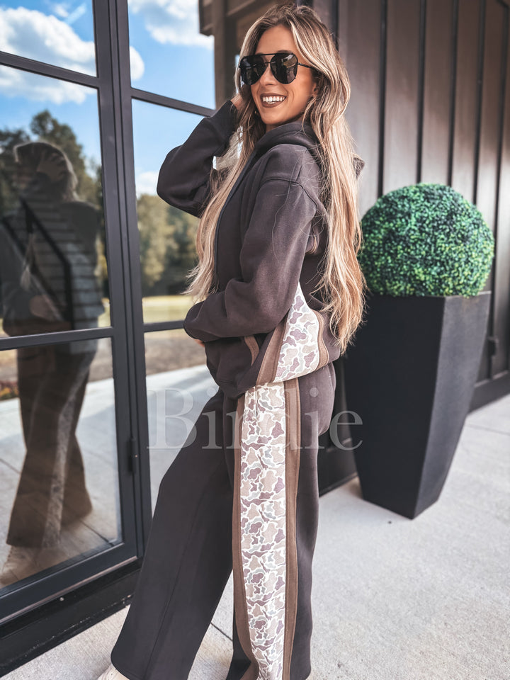 Charcoal Camo Stripe Pants ONLY